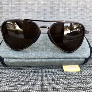 Sunski Astra Tortoise Amber Polarized Aviators